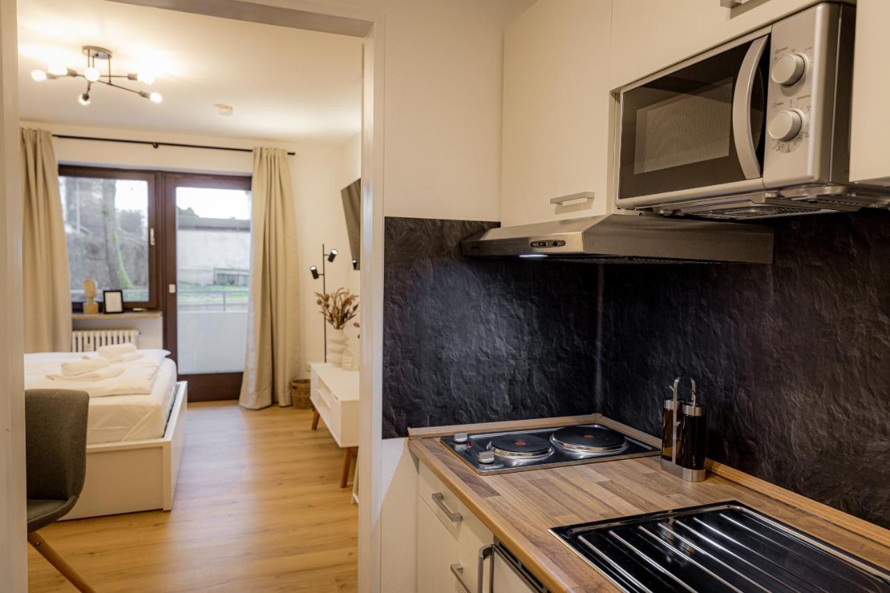 Ferienwohnung !Goldpath! Passau - Spitalhof I Modern I Wlan I Kueche I Balkon I Smarttv Mit Wipu Exterior foto